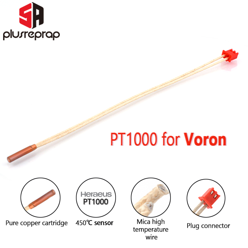 3D Printing Nylon - E3DV6 Vo-ron Hotend PT1000 온도 Serson