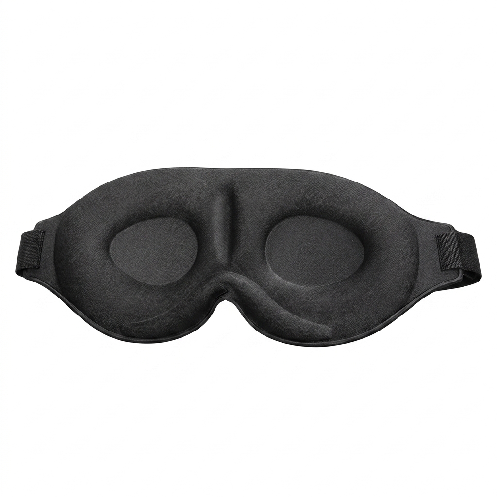 3D Printing Mask - 여행용 수면 마스크 3D 블랙아웃 아이