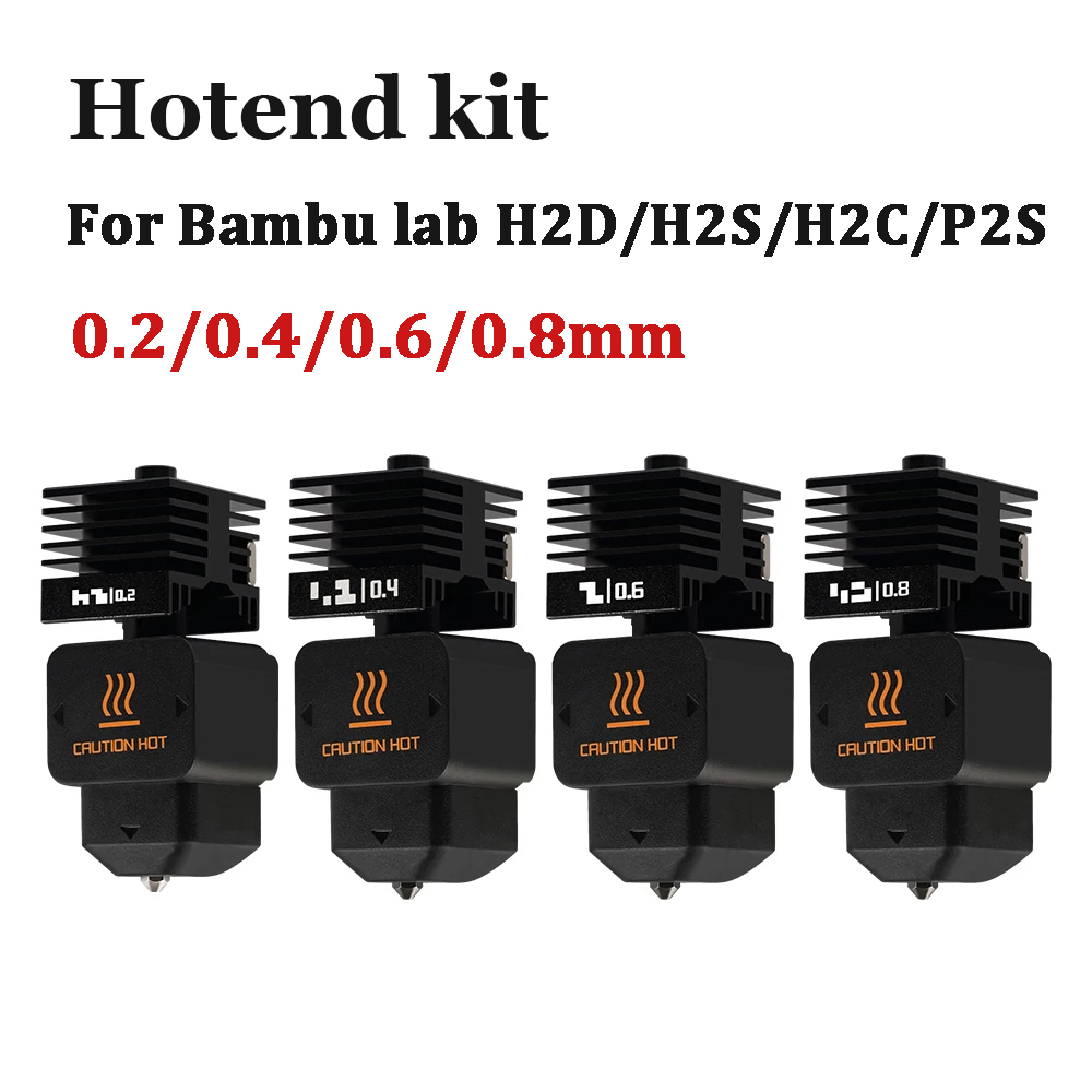 3D Printing Bambu Lab - 새로운 고품질 H2D H2S H2C 핫엔드