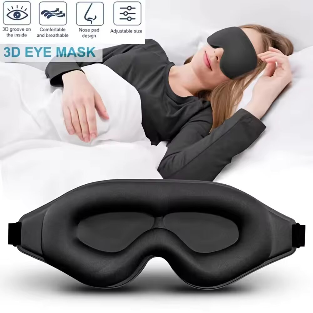 3D Printing Mask - 3D 안대, 코 패드가 있어 편안하고