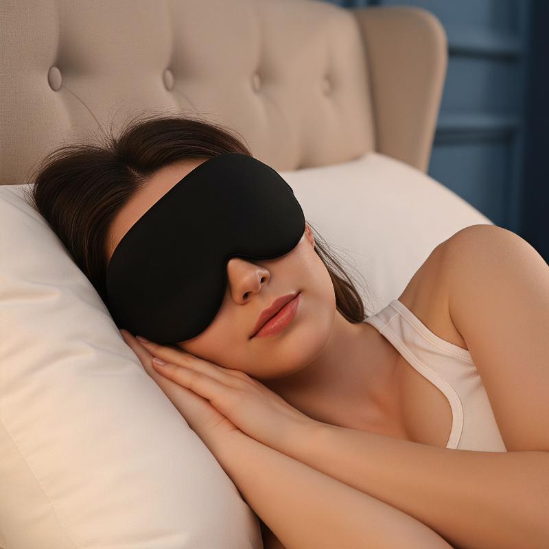 부드럽고 통기성 좋은 무압력 3D 수면 안대, 완전 차 - 3D Printing Mask 리뷰 및 가격