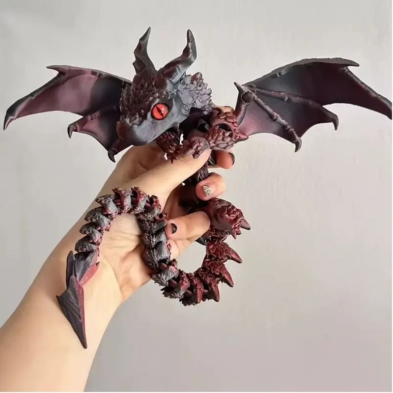 3D 프린팅 날개, 용, 용과 알, 온라인 유명인 창작 - 3D Printing Online Service 리뷰 및 가격