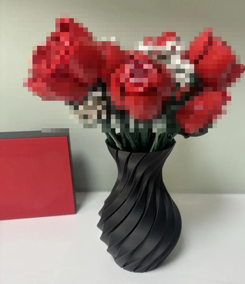 레고 꽃다발 장미 꽃 꽃 꽃다발 빌딩 블록 모델 벽돌  - 3D Printing Lego Bricks 리뷰 및 가격