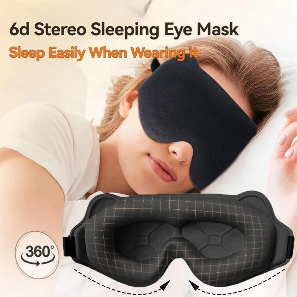 새로운 3D 수면 안대 입체형 남녀공용 빛 차단 수면  - 3D Printing Mask 리뷰 및 가격