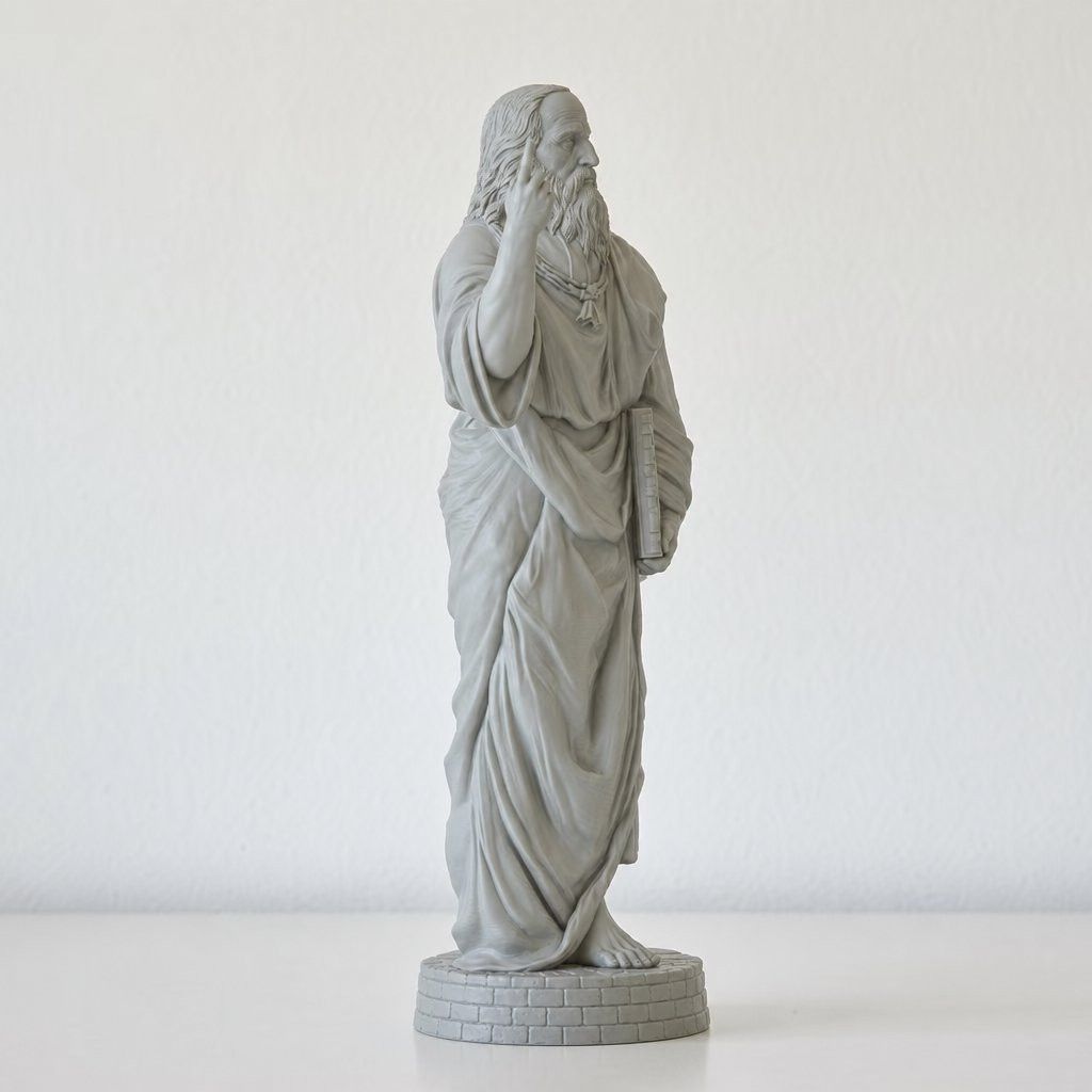 플라톤 동상, 고대 그리스 철학자의 조각 작품 컬렉션, - 3D Printing Guide 리뷰 및 가격