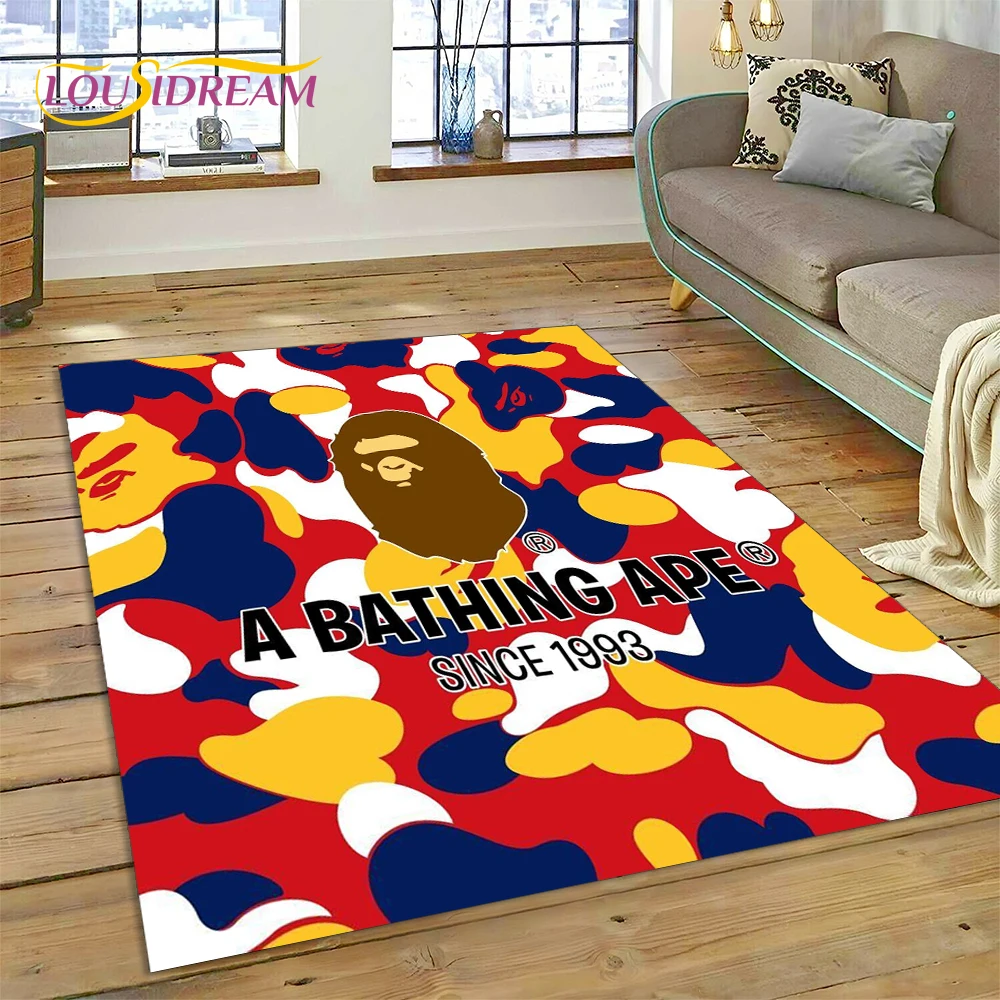3D 인쇄 B-BAPE 패션 러그 카펫 거실 침실 홈  - 3D Printing Online Service 리뷰 및 가격