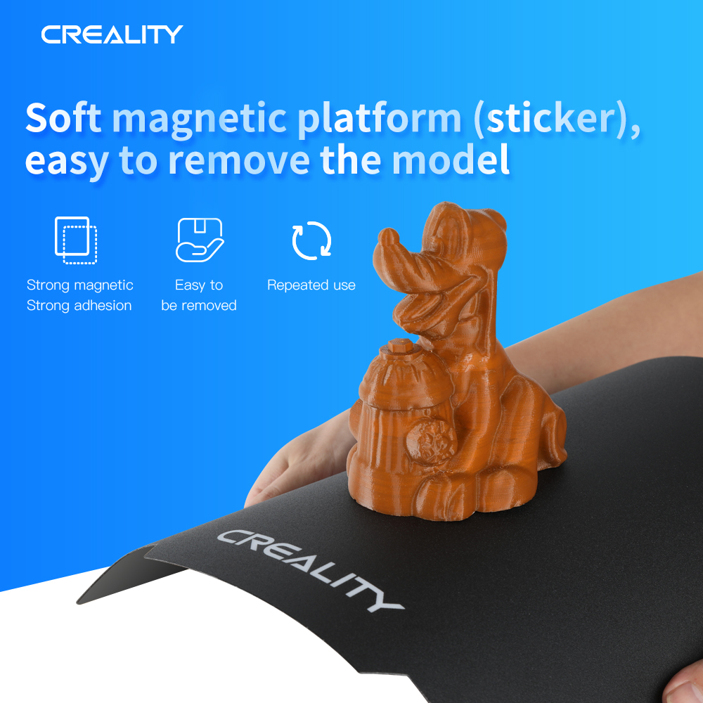 Creality Ender 3 연질 자기 스티커 플레이 - 3D Printing Guide 리뷰 및 가격